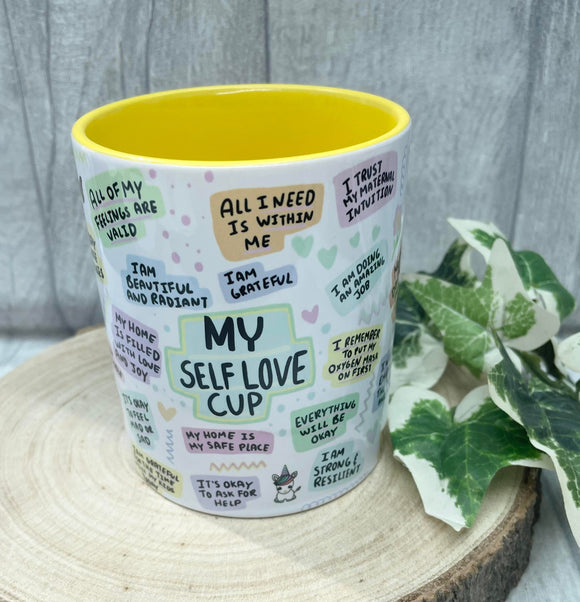 Personalised Self Love Mug