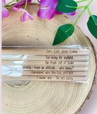 Natural Wood Sweary Pencil Set