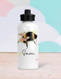 Bumble Bee With Floral Wings Water Bottle