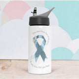 Personalised  Water Bottle, Awareness Ribbon Gift