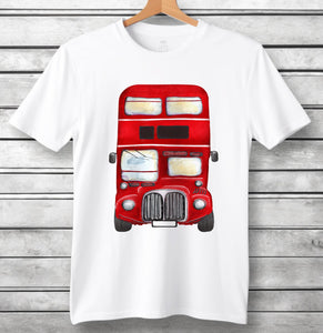 Personalised Childs Bus T-Shirt