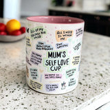 Personalised Mums Self Love Mug