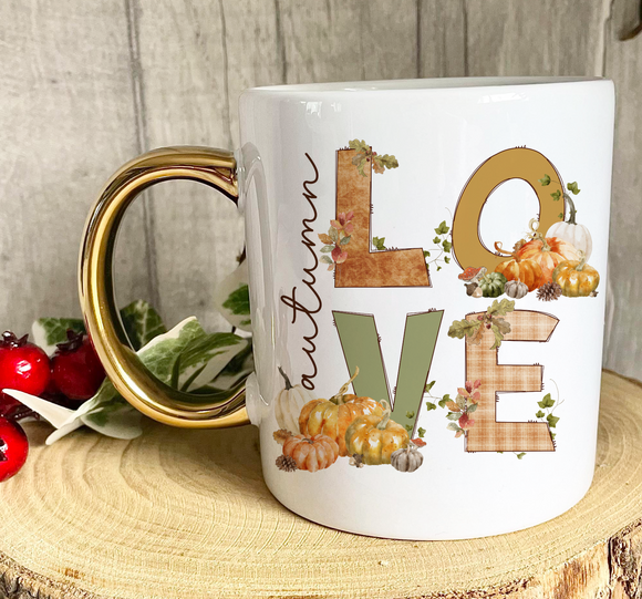 Love Autumn Mug