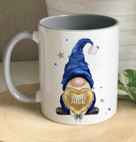 Blue And Silver Gonk Mug
