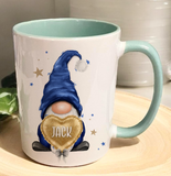 Blue And Silver Gonk Mug