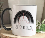 Personalised Queen Mug Gift