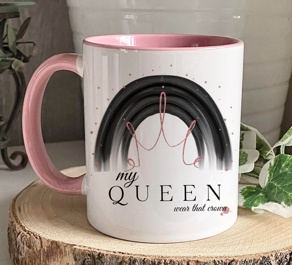 Personalised Queen Mug Gift