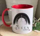 Personalised Queen Mug Gift