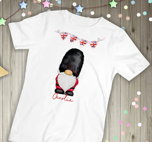 London Beefeater Gonk Childs T-Shirt