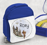 Personalised Children's Wizard Lunch Bag, Magic Wizard Bag, Wizard Gift