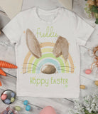 Children's Easter Bunny Rainbow T-shirt, Easter T-shirt Gift, Easter Gift