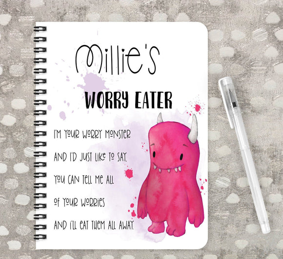 Children's Worry Eater Notebook