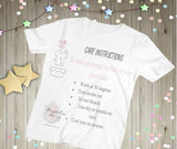 Personalised Childs T-Shirt, Ballerina Rainbow T-Shirt, Rainbow Top, Ballerina Gift