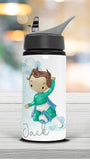 Personalised  Super Hero Water Bottle, Super Hero Boy , Girl