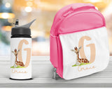 Personalised Childrens Insulated Lunch Bag, Safari Animal  Bag, Safari Gift