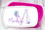 Personalised Children's Mermaid Water Bottle, Mermaid Initial Bottle, Mermaid Gift, School Bottle