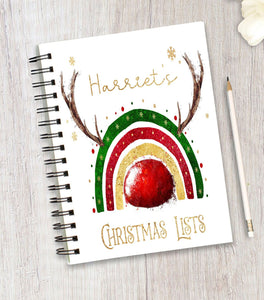Christmas Reindeer Planner,Notebook