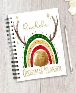 Christmas Reindeer Planner, Notebook