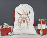 Reindeer Christmas Sack