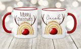 Reindeer Christmas Ceramic Bauble