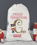 Christmas Nutcracker Initial Mug