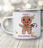 Gingerbread Men Christmas Mug