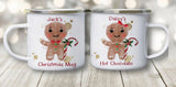 Gingerbread Men Christmas Mug