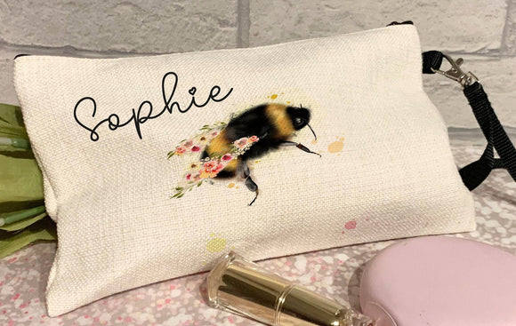 Bumble Bee Makeup, Cosmetic Bag