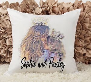 Personalised Queens Cushion