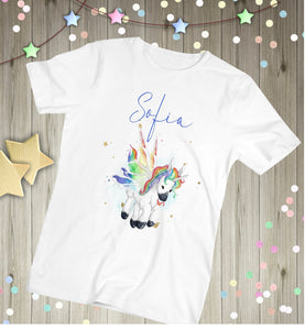 Childs Unicorn T-Shirt