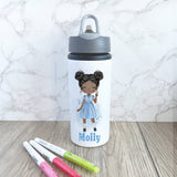 Children's Personalised School Uniform Water Bottle