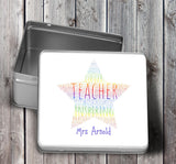 Personalised Teacher Notebook, Thank You Notebook Gift, End Of Year Gift