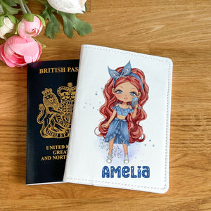 Children's Passport Cover, Personalised Passport Cover