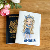 Children's Passport Cover, Personalised Passport Cover