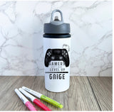 Personalised Game Controller Water Bottle