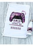 Personalised Gamer Bag, Children's  Swim Bag, Gamer Controller Bag , P.e Bag, Gym Bag, Gamer Gift