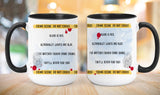 Personalised Mug Gift, Crime Scene Mug, Mug & Coaster Gift Set, Crime fan Gift