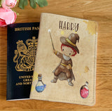 Children's Magic Wizard Passport Cover, First Passport Cover