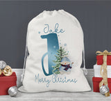 Snowman Christmas Gift Sack