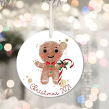 Gingerbread Man Christmas Sack