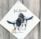 Personalised Just Married Car Sign, Vintage Wedding Car Sign, Just Married Sign, Wedding Gift