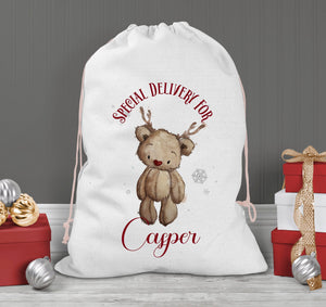 Christmas Bear Gift Sack