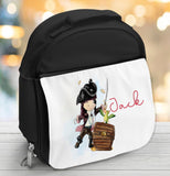 Personalised Children's Pirate Lunch Bag, Pirate Bag, Pirate Boy, Pirate Girl, Pirate Gift