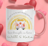 Personalised Mug Gift, Camper Van Mug, Mug & Coaster Gift Set, Motor Home Gift