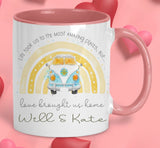 Personalised Mug Gift, Camper Van Mug, Mug & Coaster Gift Set, Motor Home Gift