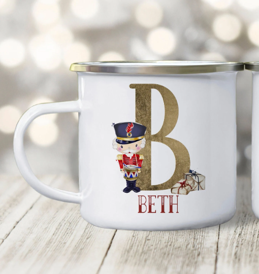 Nutcracker Alphabet Mug