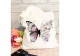 Floral Butterfly Tote Bag